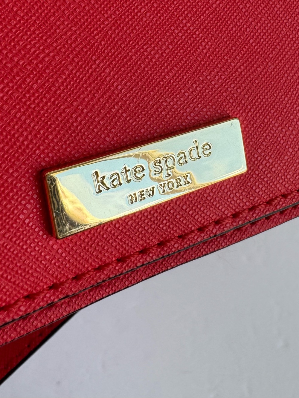 Kate Spade New York Bright Pink Saffiano Leather Flap Crossbody Bag Small Purse - Picture 3 of 15